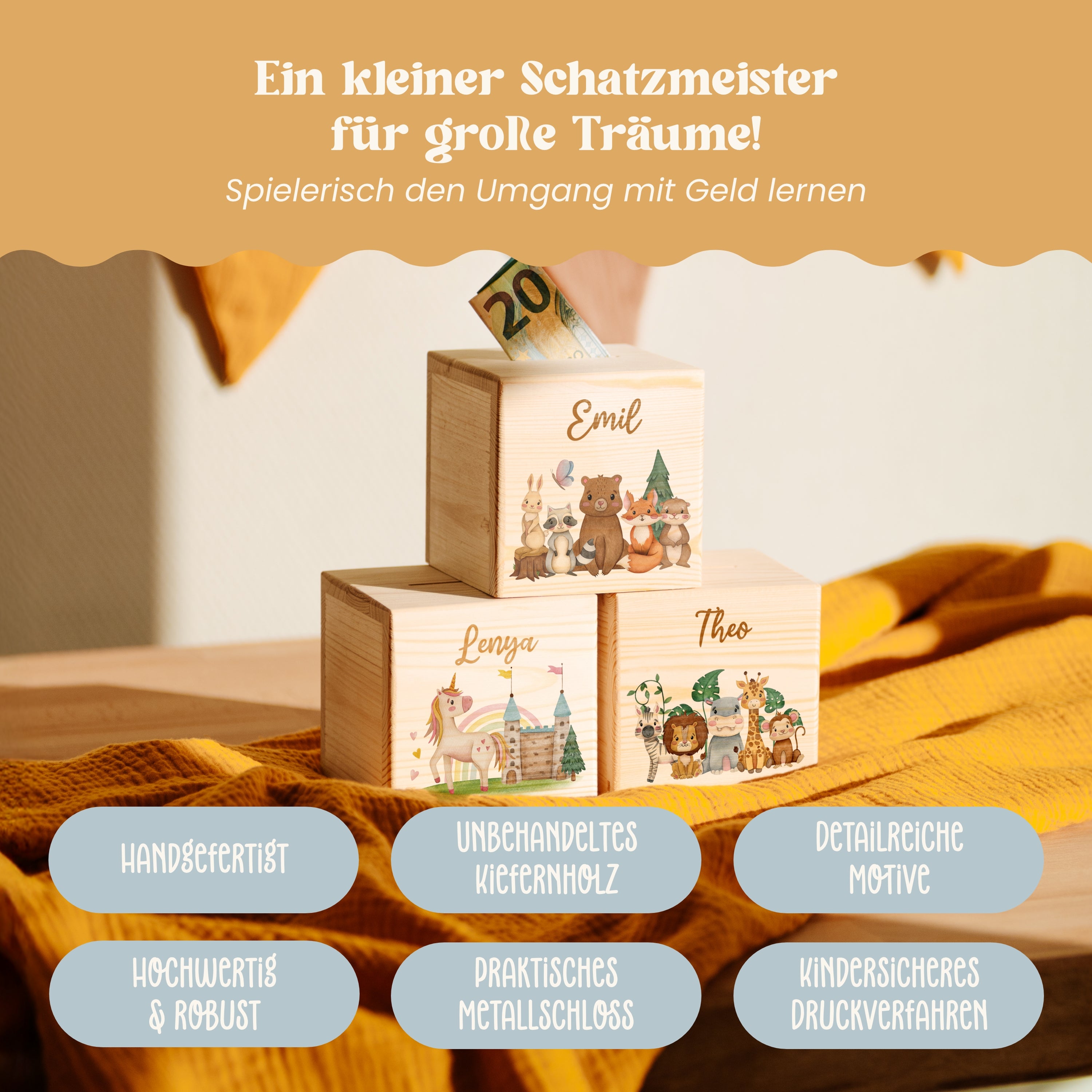 Spardose | Design 003.03. | Farbdruck